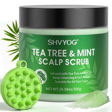 Scalp Scrub, Tea Tree Scalp Exfoliator, Scalp Exfoliator Scrub for Build Up, Itc
