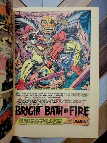 DEMON #1, 2, 3 VG/FN 5.0 (DC 1972) Debut 1st App ETRIGAN Jack Kirby Story & Art - Picture 10 of 22
