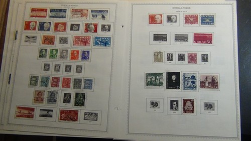 Stampsweis Norway collection on Minkus pages est 374 or so stamps - Picture 5 of 7