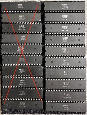 1 x 5719 CSG/MOS GARY Gate Array Chip IC Commodore AMIGA 500/A2000/CDTV