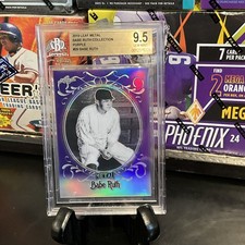 2019 Leaf Metal Babe Ruth Collection Baseball Cards - Special Edition Box 15