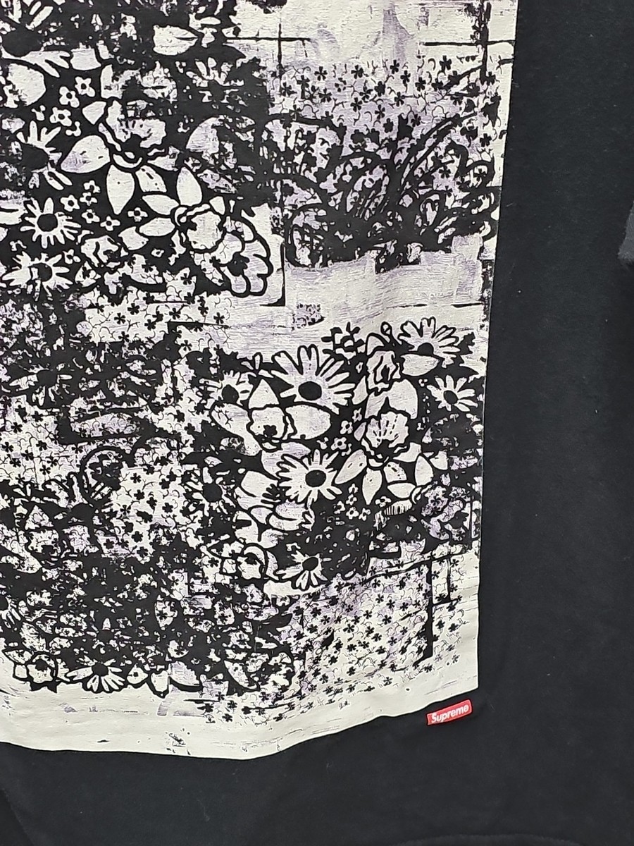Supreme Christopher Wool 1995 Black Tee Medium Japan Rare Graphic