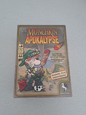 Munchkin Apokalypse 1+2 (Deutsch) Munchkin Spiel Kartenspiel Modern