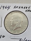 90% Silver 1964 P JFK Kennedy Half Dollar Brilliant circulated