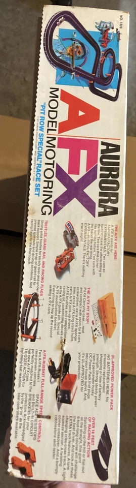 Vintage 1971 Aurora AFX Model Motoring Track ~ Partial, Untested, Extras, No Car - Image 4 of 4