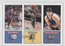 2002-03 Fleer Tradition Chris Wilcox Fred Jones Bostjan Nachbar #297 0s5