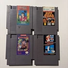 New ListingNES Lot of 4- Mario, Legend of Kage, Dream Master, Off Road- Authentic-Tested