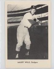 1962 Danny Goodman Los Angeles Dodgers Maury Wills 10pr