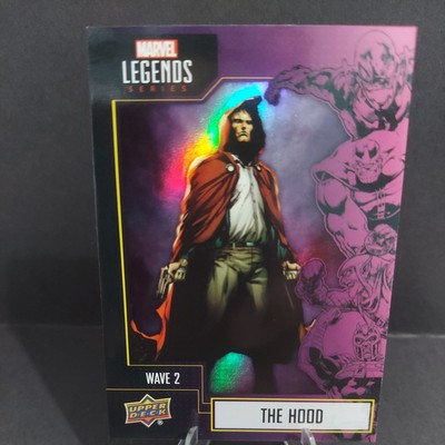 2021 Marvel Legends Series Wave 2 #18 THE HOOD Trading Rare Holo Foil