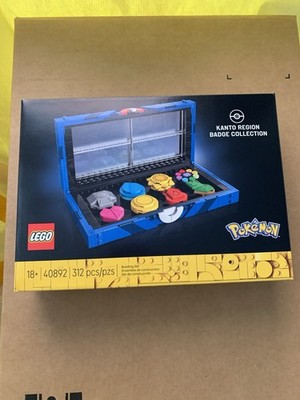 LEGO POKEMON 40892 KANTO REGION GYM BADGE COLLECTION Authentic New