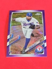 2021 Tyson Miller ROOKIE RC Topps Update Chrome #USC32 Purple Refractor
