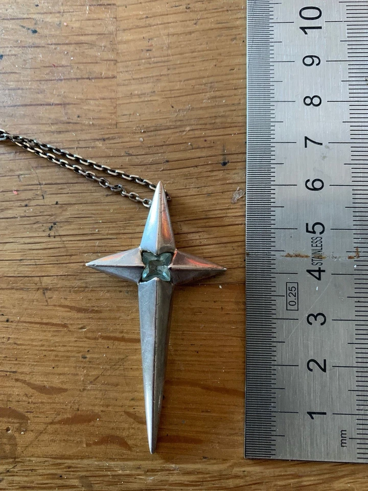 Croix Pendentif Thierry mugler  - Photo 1/2