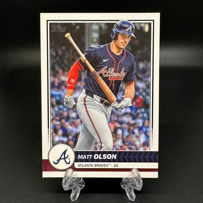2026 Topps Flagship Collection Matt Olson #89 Braves