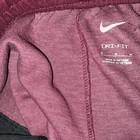 Nike Dri-FIT Womens Jogger Pants Burgundy/Black M Drawstring Elastic Waist — photo 3