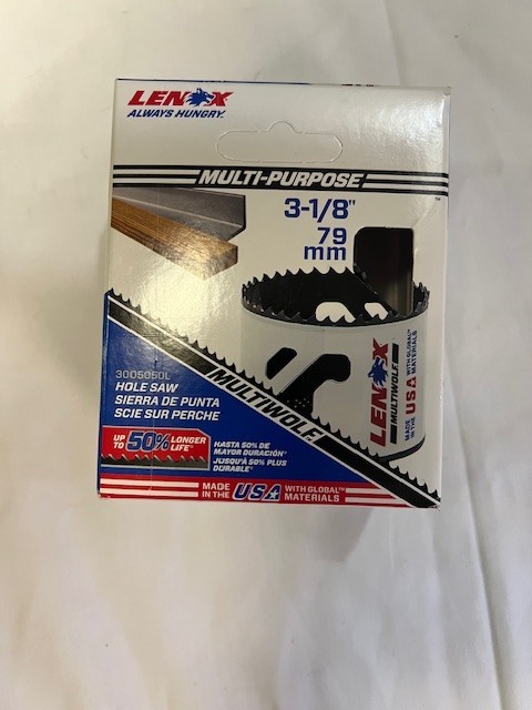Lenox Tools Bi-Metal Speed Slot Hole Saw with T3 Technology, 3-1/8" (3005050L)