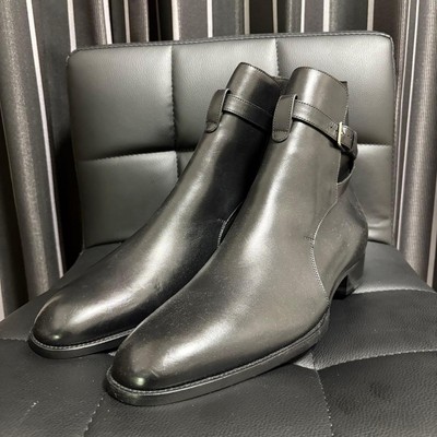 Gray Saint Laurent Jodhpur boots Wyatt jodphur boots Saint Laurent Grey size 45 EU in Suede  main image 3
