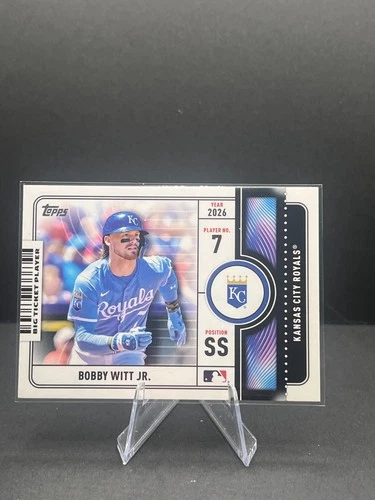 2026 Topps Series 1 Bobby Witt Jr. Base (RAW)