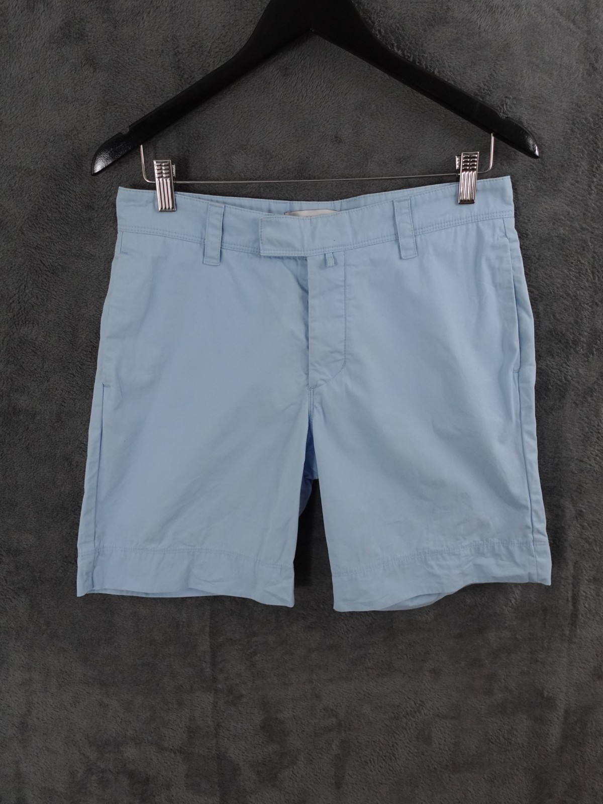 Orlebar Brown Shorts Mens W30 Blue Chino Cotton Pockets Smart Holiday Casual