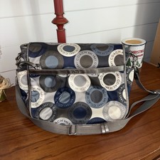 Coach M1176- F18377 Blue Messenger Bag Multifunction Diaper Baby bag