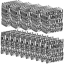 Letter Stickers 30 Sheets 1500 PCS Large Alphabet Sticker 2 Inch Vinyl Self A...