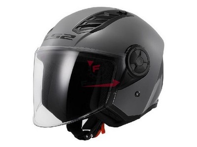751.366161006S Helm LS2 OF616 Airflow II Long -S- Grau Nardo