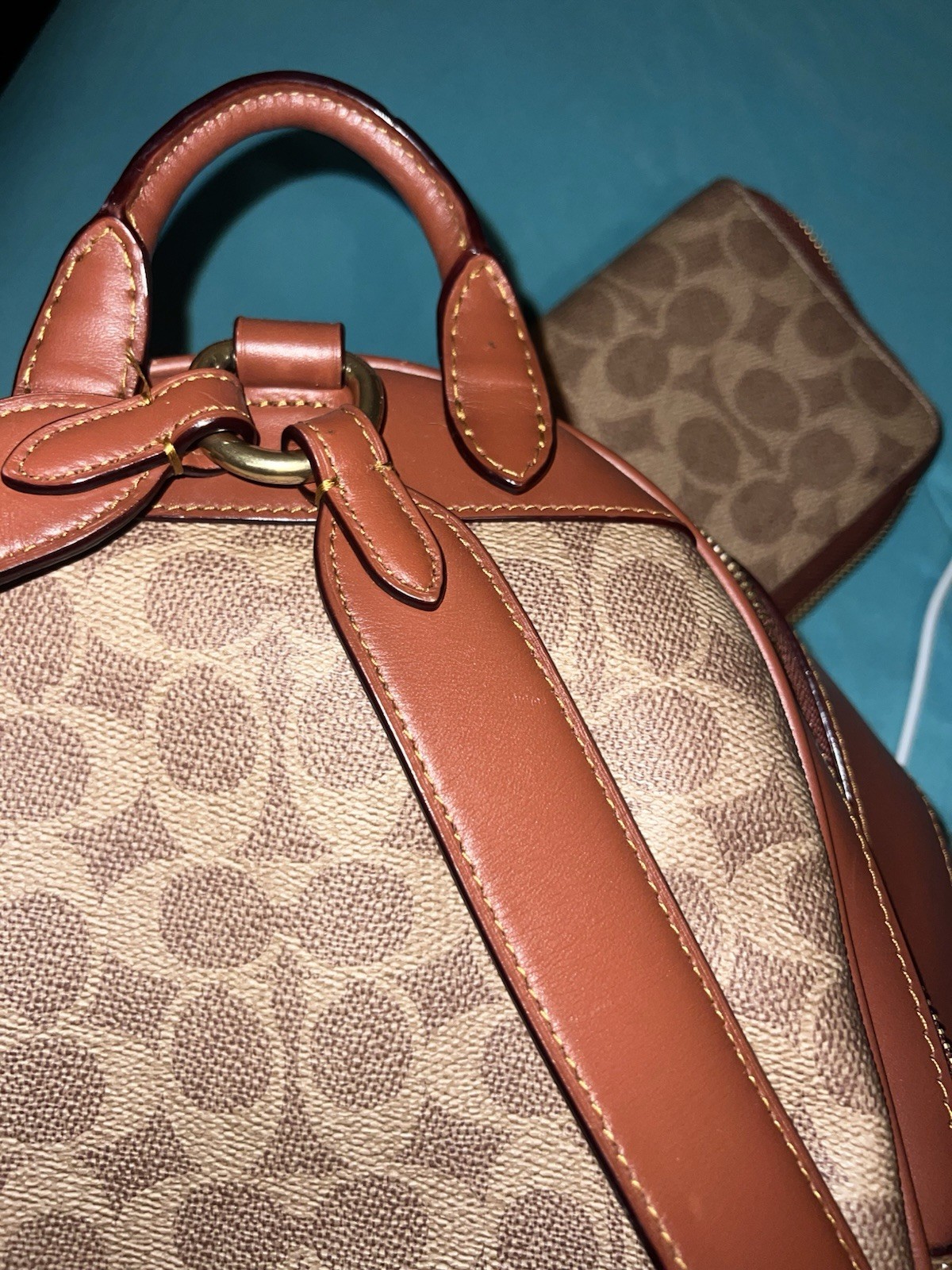 Coach Backpack - image 8