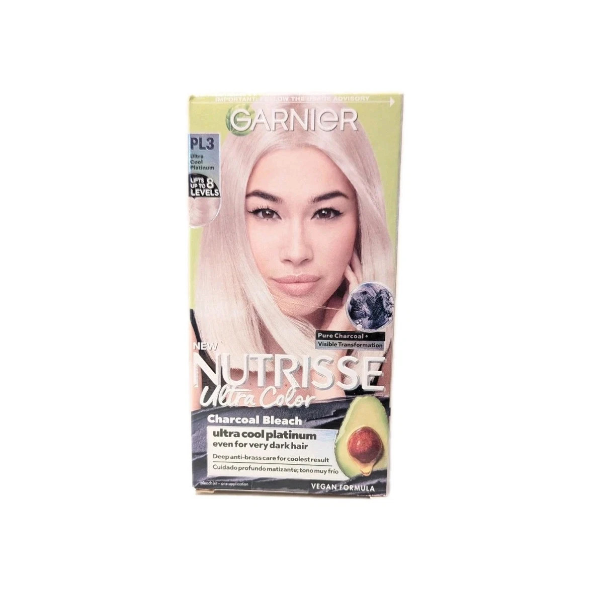 Charcoal Bleach Pl3 Ultra Cool Platinum 1 Pack