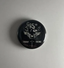 G.I.S.M. GISM Anarchy Violence 1" Button G001B