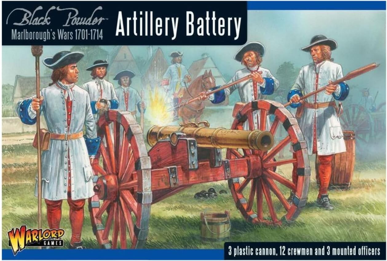 Warlord Games Black Powder Marlborough Artillery Battery 302015006