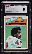1977 Topps All-Pro Mike Haynes #50 CGC 8 HOF x0o