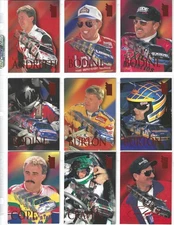 *1995 VIP RED HOT-Complete 64 card Parallel set-Straight from packs to pages!*