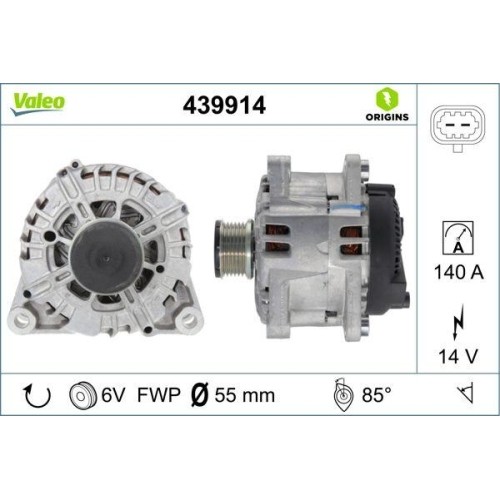 Alternateur Valeo 439914 pour restaurer la charge électrique de votre Ford