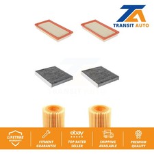 Air Cabin Engine Cartridge Oil Filters (6 Total) Kit For Toyota C-HR KFM-101202