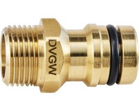 "Plus-GeräTestecker Geka Messing Dvgw GeprüFt 19 Mm (3/4\")"