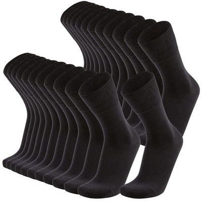 12 Paar Diabetikersocken ohne Gummi & Naht, für Damen & Herren, 47-50