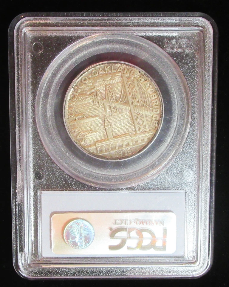 1936-S 50C Bay Bridge MS63 PCGS - Image 4 of 4