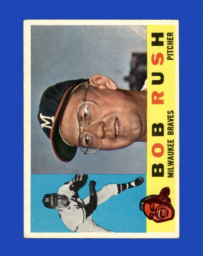 1960 Topps Set-Break #404 Bob Rush EX-EXMINT *GMCARDS*