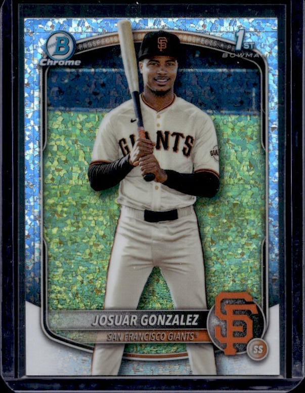 2025 Bowman Chrome Josuar Gonzalez #BCP-153 Mini Diamond Refractor