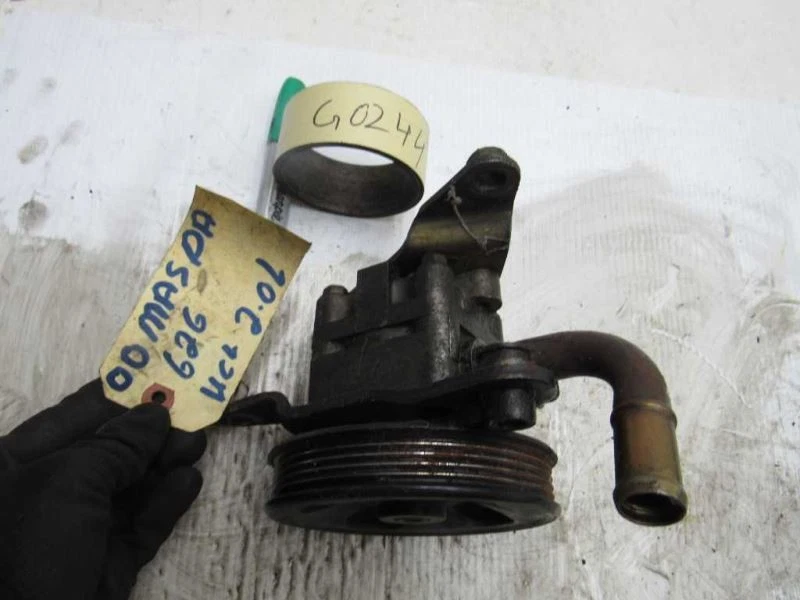 1998 1999 2000 2001 2002 MAZDA 626 4 Cylinder Engine Power Steering Pump - Image 2 of 4