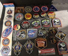 Lot Of 35 VTG Patches - Military, Space, NASA,  Miscellaneous- Excellent