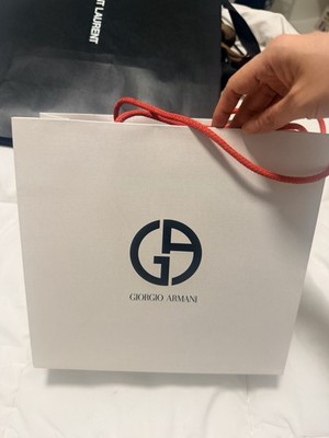 Armani Luxury Empty Paper Bag