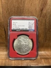 NGC 1884-S Morgan Silver Dollar $1 AU55 Cert#8711858-037