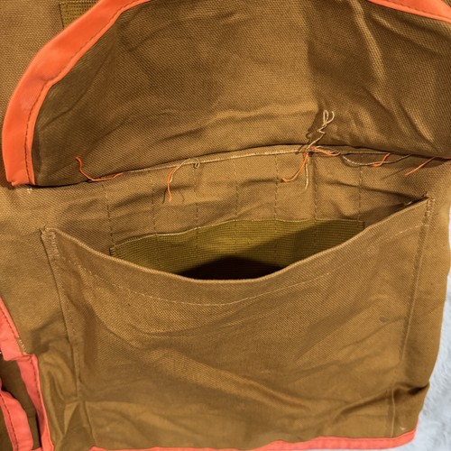 Vintage Saf Bak Hunting Vest Utility Game Pockets Made USA Large Duck Hunting Ge - Picture 14 of 15