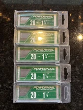 Powernail L125-20 Gage 1 1/2Inch L-Cleat Flooring Nails Case Of 5000