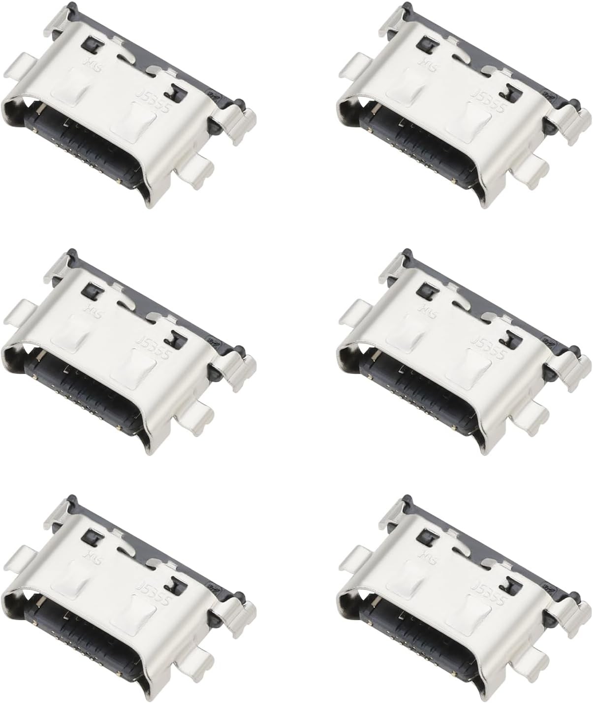 ECSiNG 6Pcs USB Type C Charging Port Connector Tail Plug Interface Laptop USB J