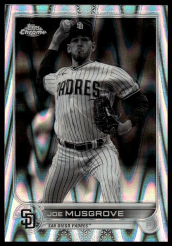 2022 Joe Musgrove [Sonic Black & White RayWave] #11