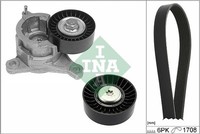 INA 529 0184 10 V-Rippenriemen Satz FüR CitroËN, Fiat, Peugeot