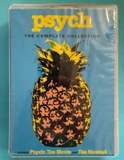 Psych: The Complete Collection DVD New/Sealed cracked case See photos