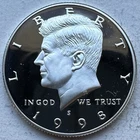 1998-S Kennedy Half Dollar Proof 90% Silver-INV#8591