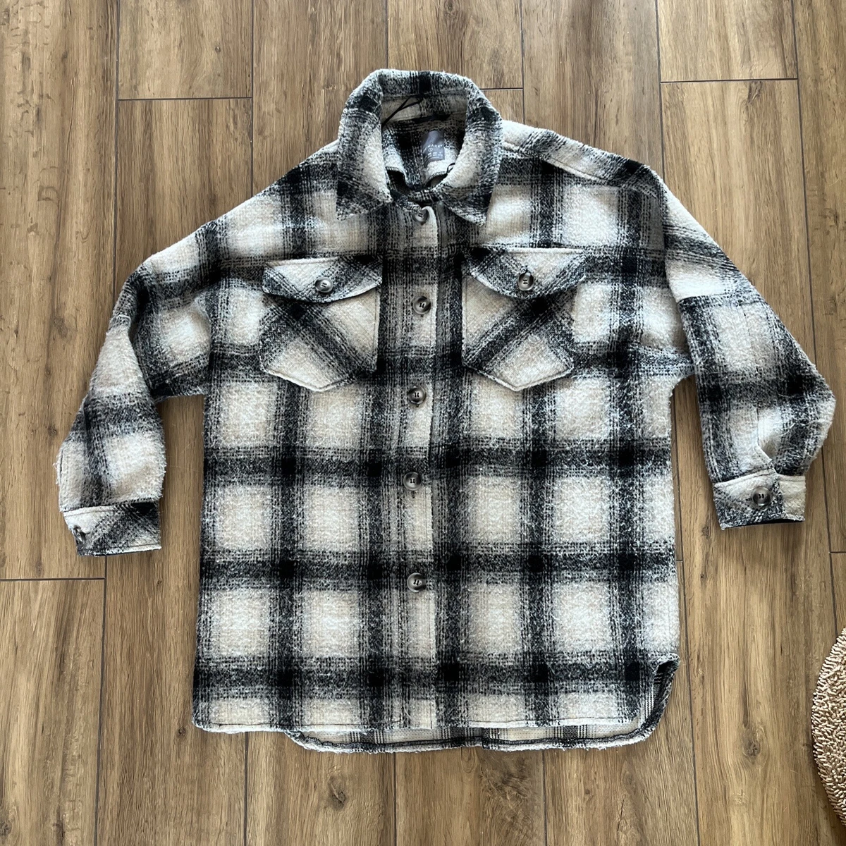 Checked coat best sale primark